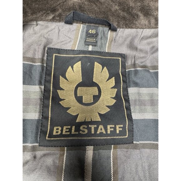 Belstaff Roadmaster Size 46 M Brown Waxed Cotton Motorcycle Jacket women’s - Picture 12 of 16